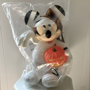 SEALED 2022 Walt Disney World Mickey Mouse Halloween Mummy Popcorn Bucket Glow